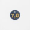 pinnestørrelse-merke 7,0mm